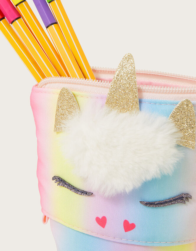 Unicorn Pop-Up Pencil Case, , large