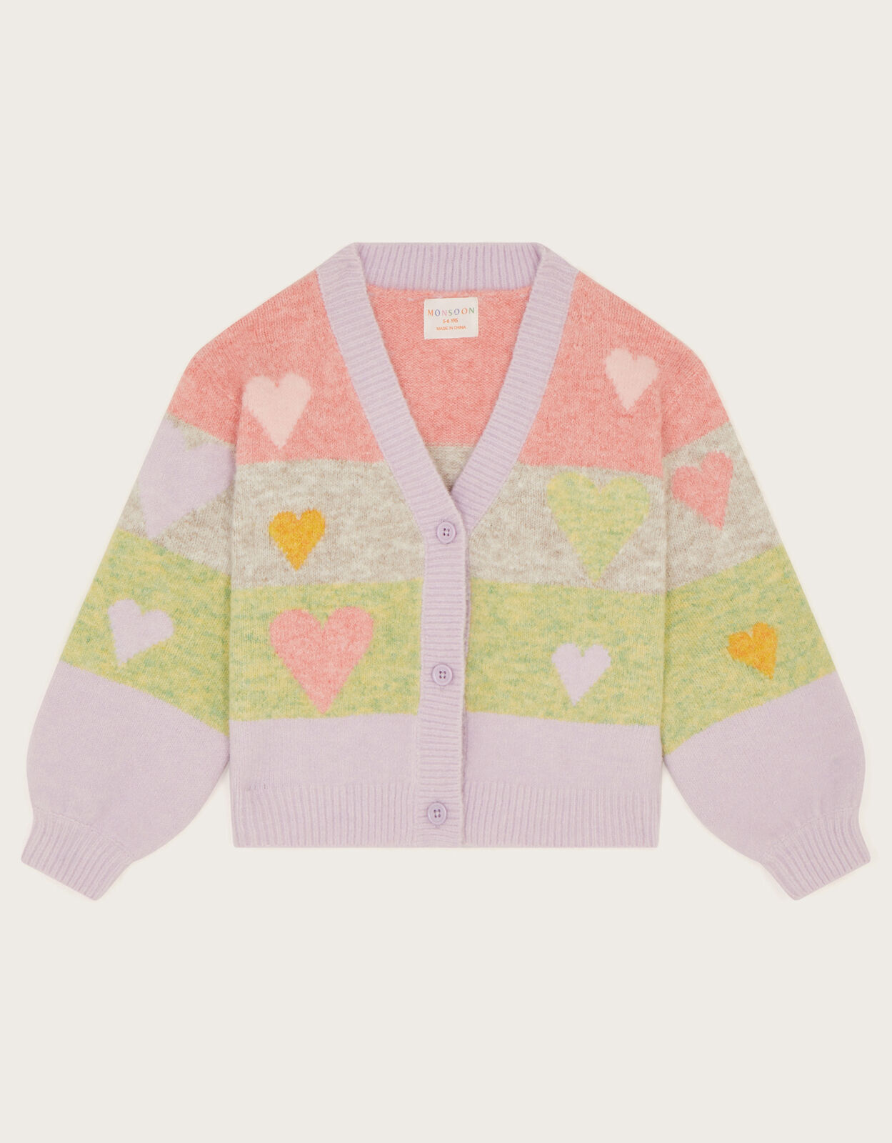 Monsoon pink top cardigan