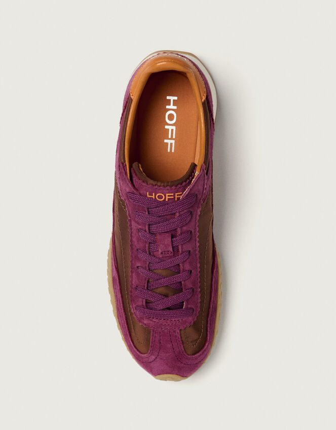Hoff Bridge MKII Trainers, Red (BURGUNDY), large