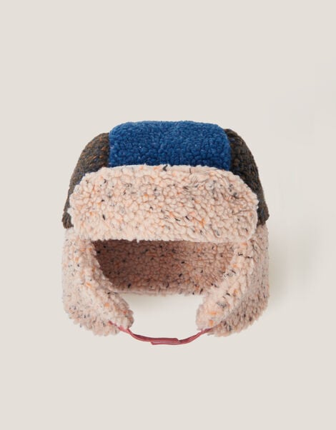 Neppy Colourblock Trapper Hat, Multi (MULTI), large