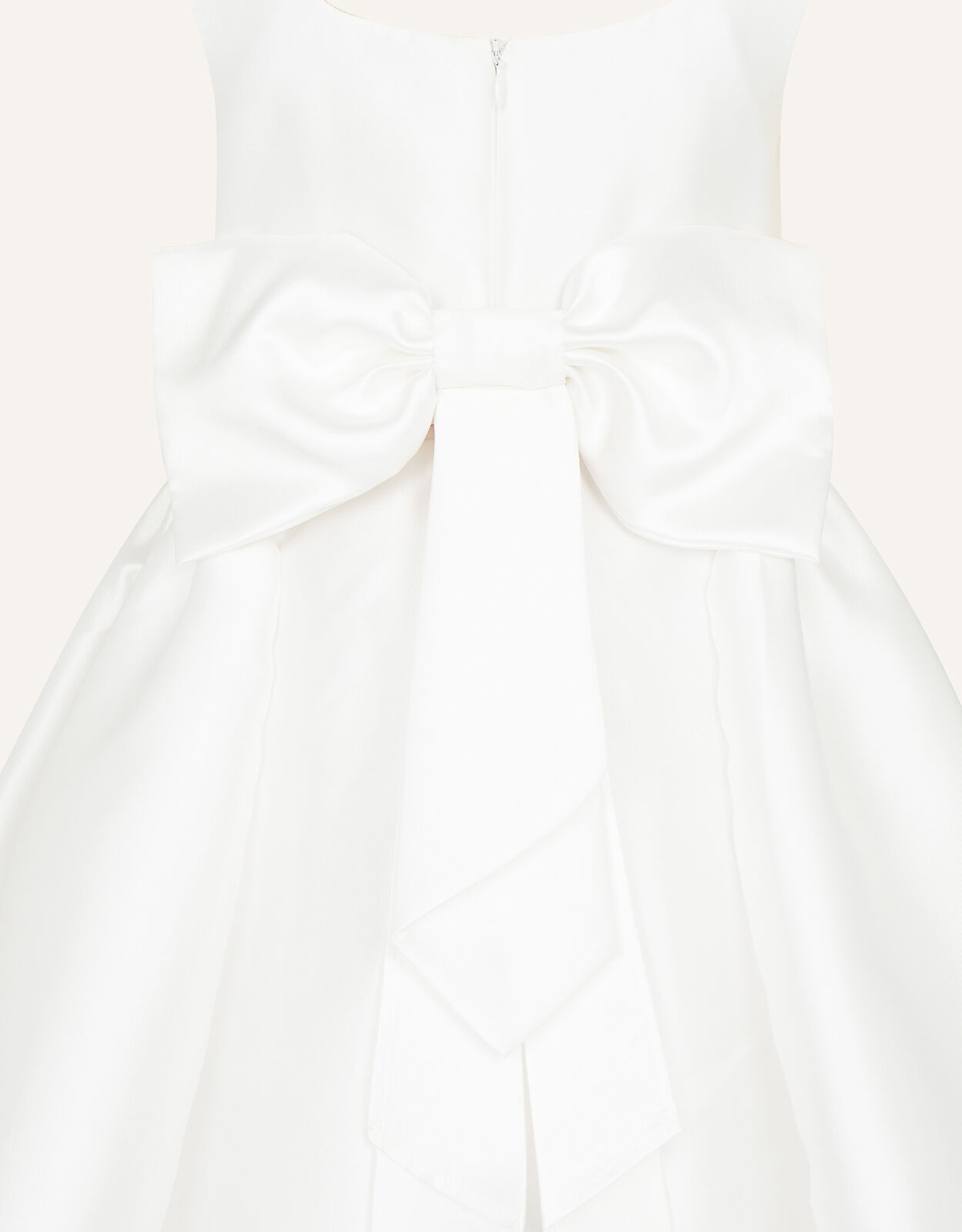 Cynthia Corsage Belt Dress Ivory Girls Dresses Monsoon Global