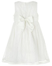 Baby Blossom Rose Ivory Occasion Dress, Ivory (IVORY), large