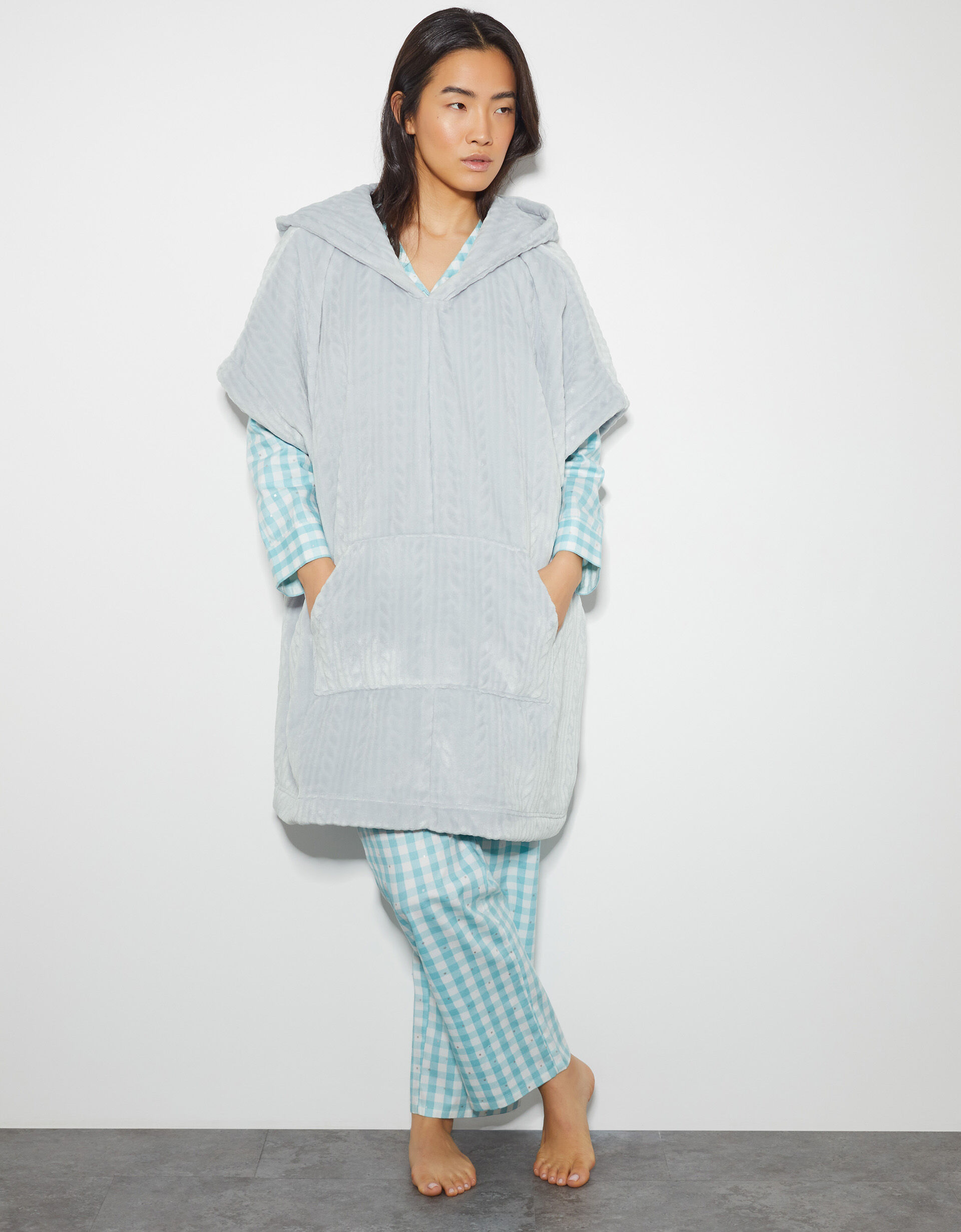 Hattie Blanket Hoodie Robes And Dressing Gowns Monsoon Global