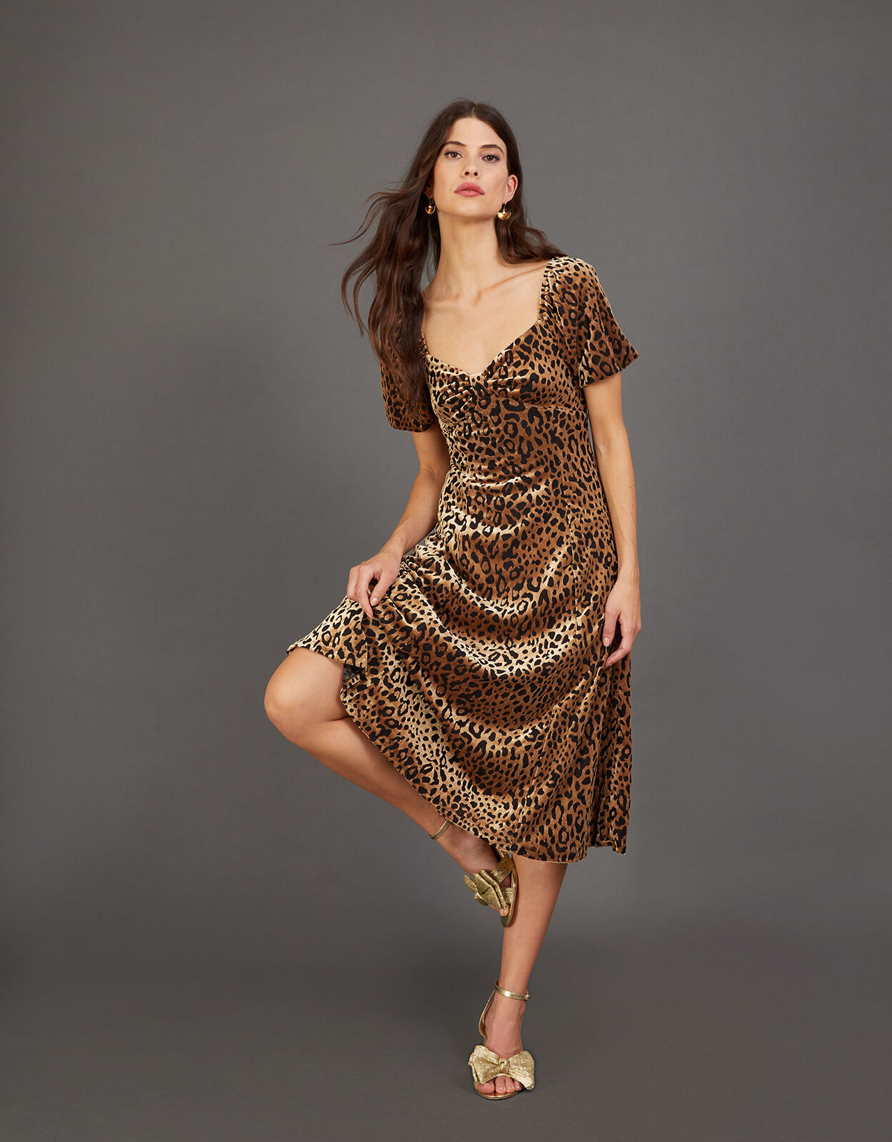 Monsoon clearance devore dress