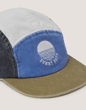  Sunny Days Colorblock Cap, Blue (BLUE), large