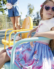 Flamingo 2-in-1 Dress, Blue (BLUE), large