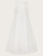 Alianthe Lace Bridesmaid Dress, Ivory (IVORY), large