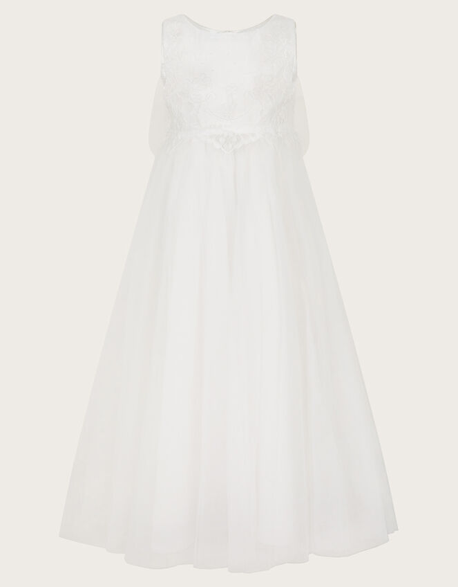 Alianthe Lace Bridesmaid Dress, Ivory (IVORY), large