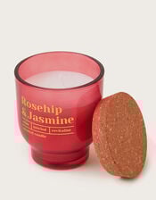 Rosehip and Jasmine Scented Candle, , large