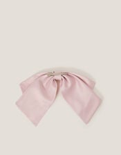 Waterfall Bow Hair Clip, Pink (PINK), large