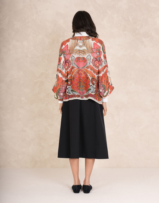 One Hundred Stars Fiesta Print Kimono Jacket, , large