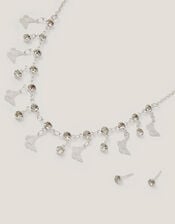 Jewel Butterfly Jewellery Set, , large