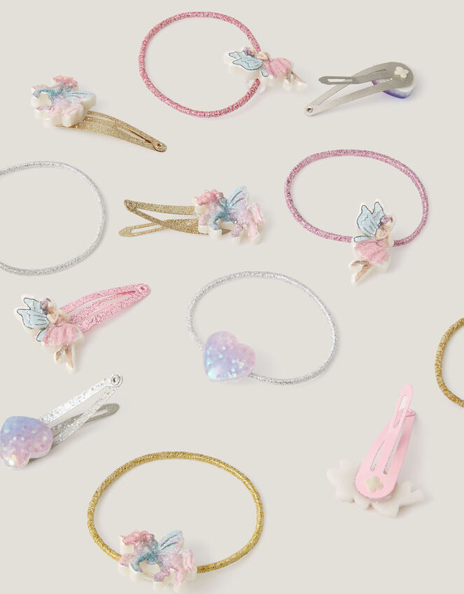 12-Pack Fairytale Hair Bands & Clips, , large