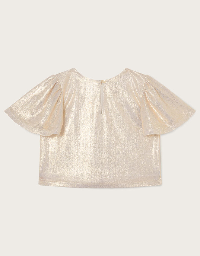 Rya Shimmer Top, Gold (GOLD), large