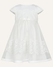 Baby Alovette Christening Dress, Ivory (IVORY), large