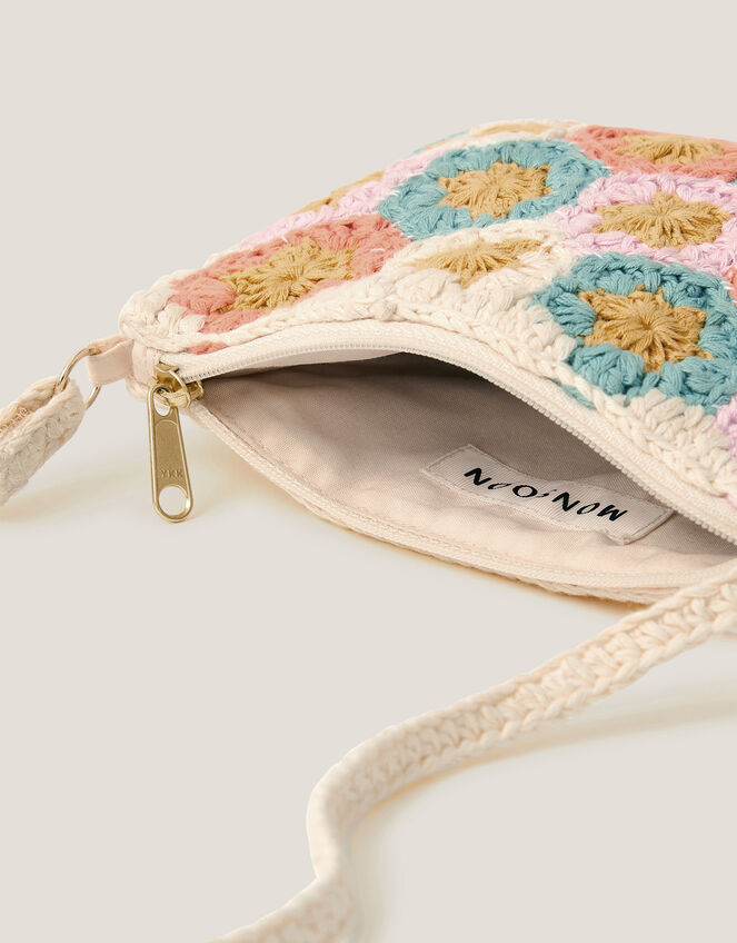 Flower Crochet Bag, , large