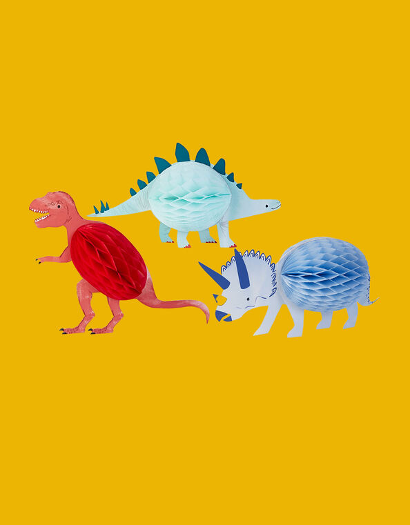 Meri Meri Dinosaur Honeycomb Decoration 3-Piece Kit, , large