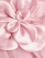 Baby Annabelle Flower Bodice Tulle Dress, Pink (PINK), large