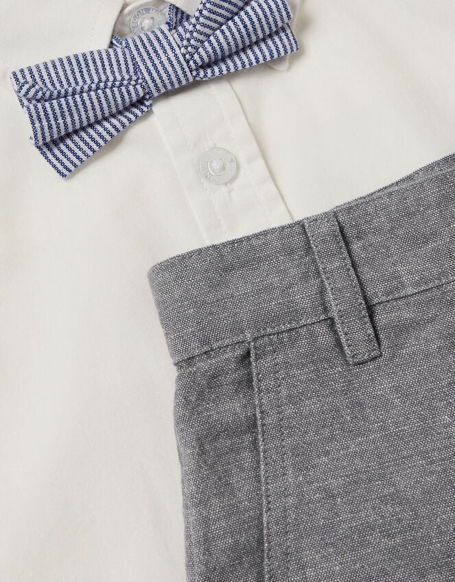 3-Piece Smart Shorts Set, Grey (GREY), large