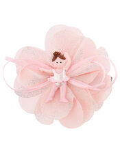 Ruffle Ballerina Hair Clip, , large