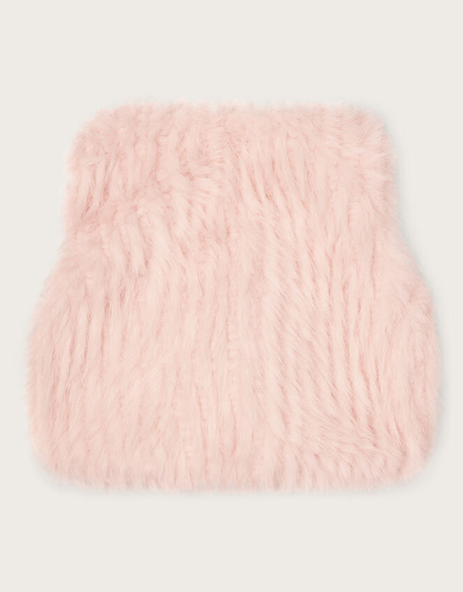 Boutique Faux Fur Gilet, Pink (PINK), large