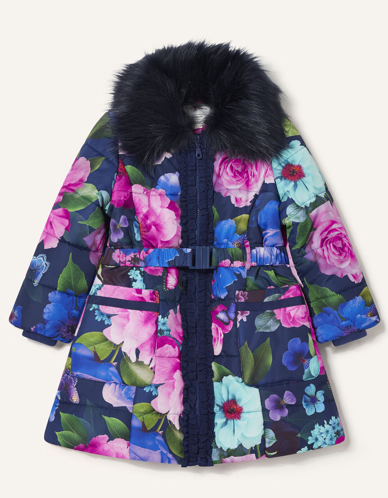 Monsoon purple coat sales