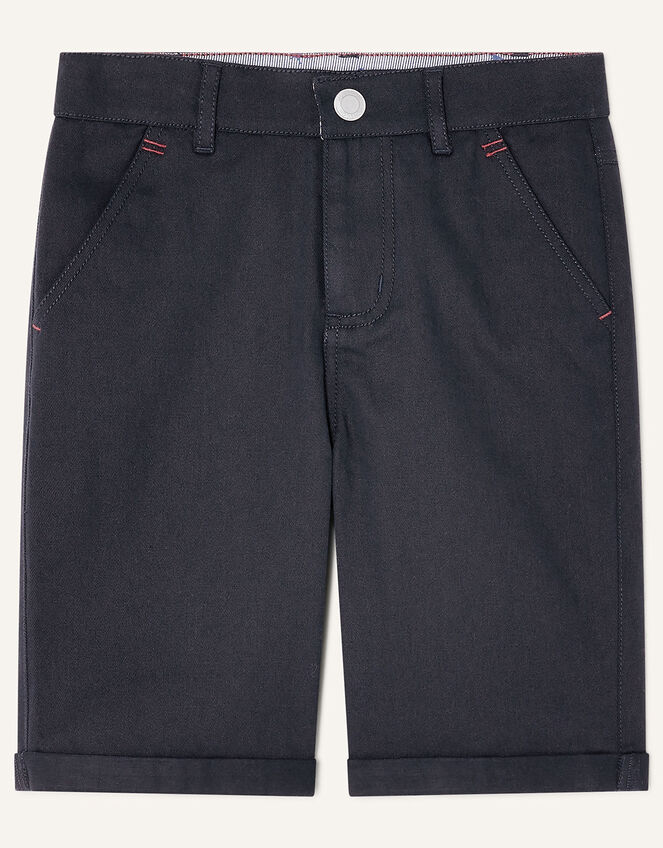 Chino Shorts, Blue (NAVY), large