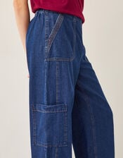 Harper Utility Jeans, Blue (MID AUTHENTIC BLUE), large