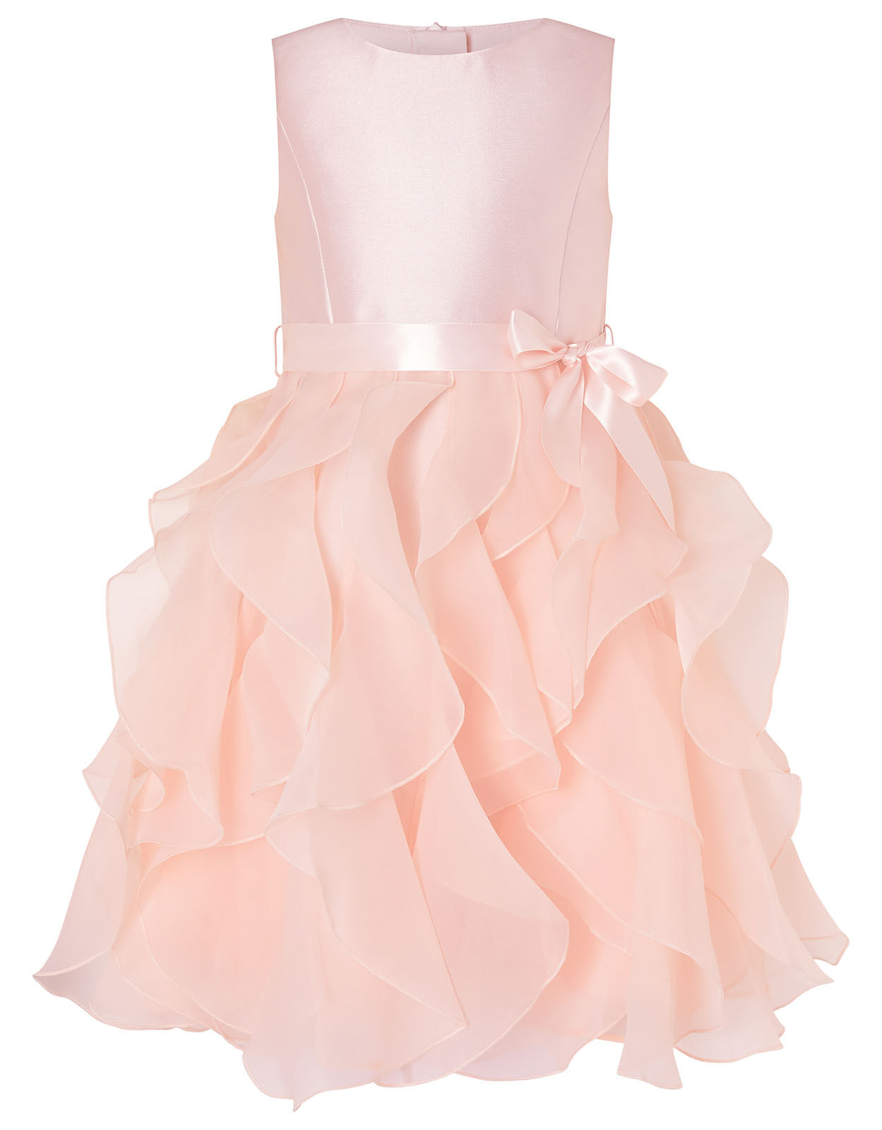 large ruffle dress