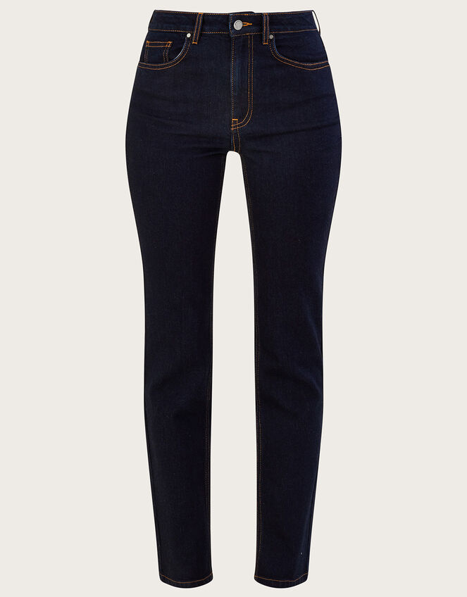 Bootcut Denim Jeans, Blue (INDIGO), large