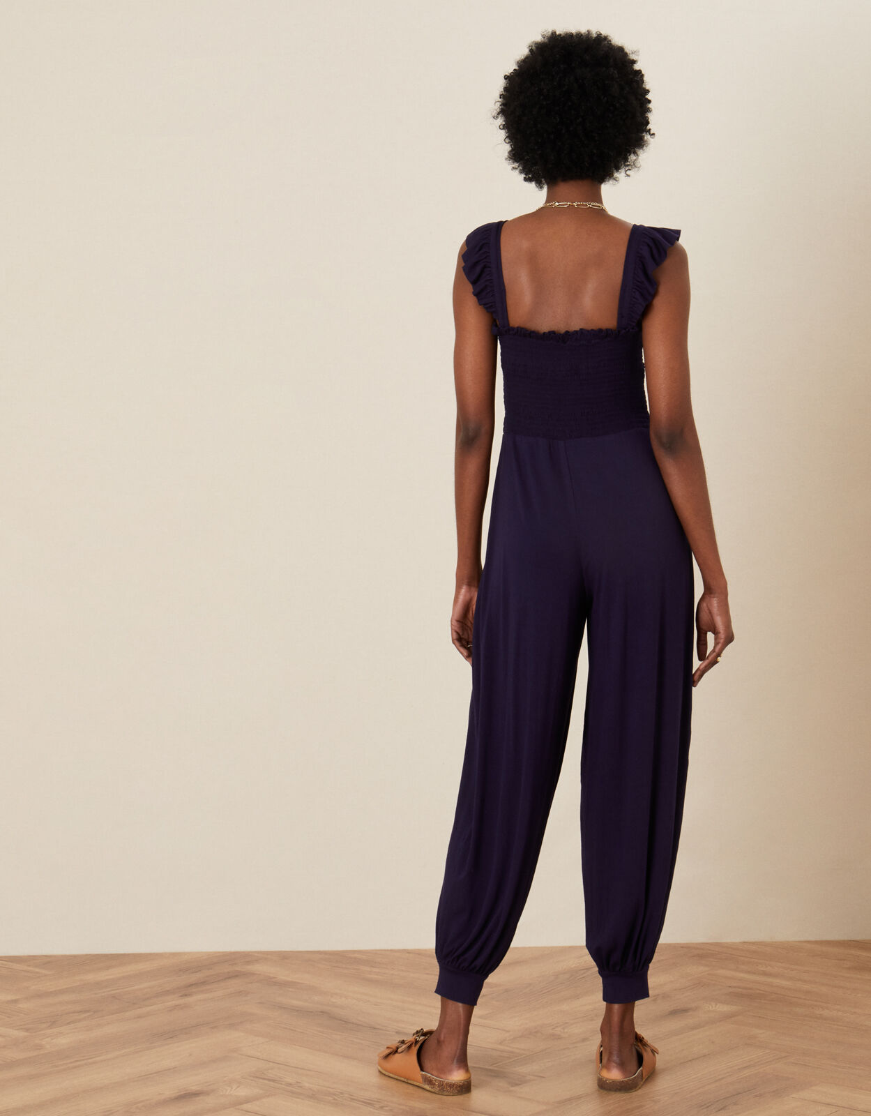 Billie ribbed cupro jumpsuit best sale