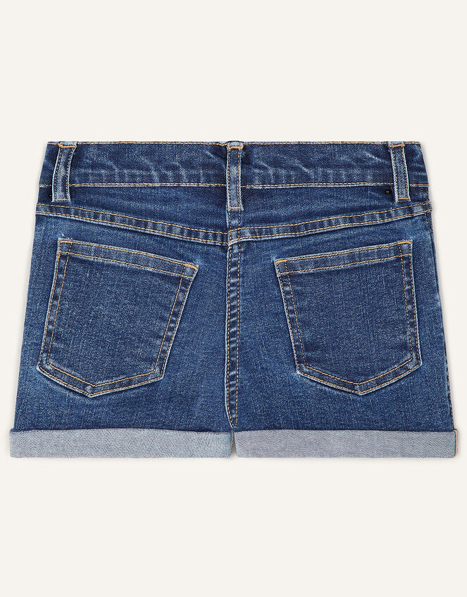 Unicorn Denim Shorts , Blue (BLUE), large