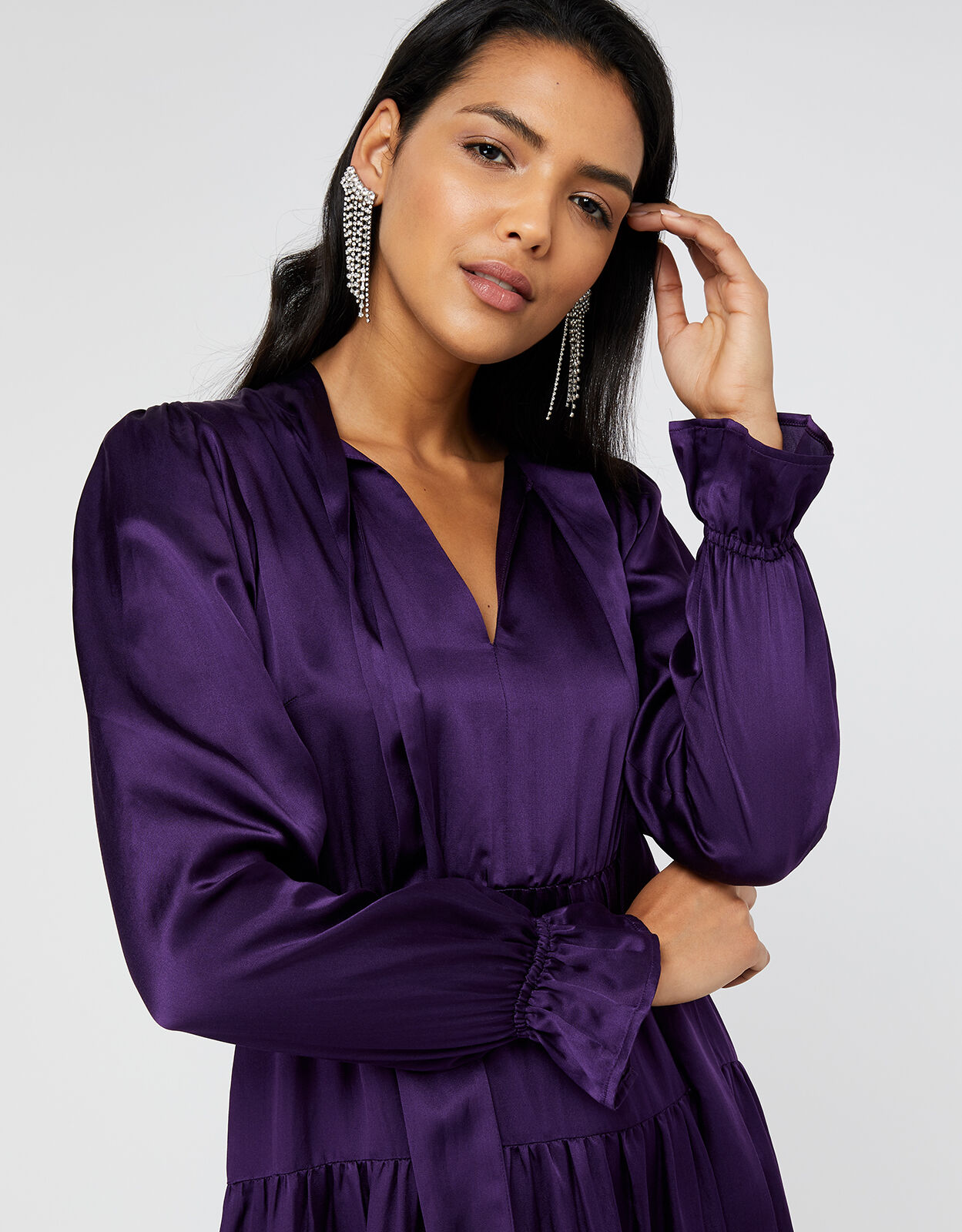 monsoon silk dress