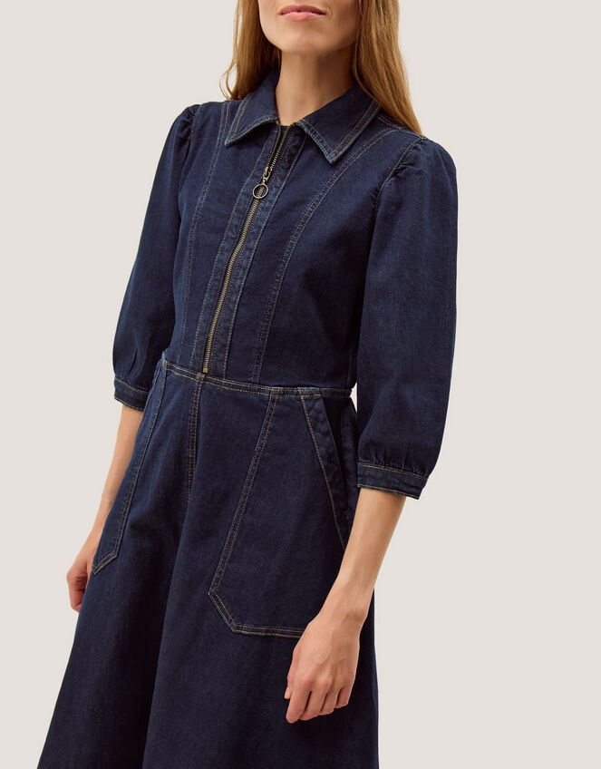 erin midi dress blue Erin Midi Dress