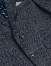 Rufus Check Suit Jacket, Grey (GREY), large