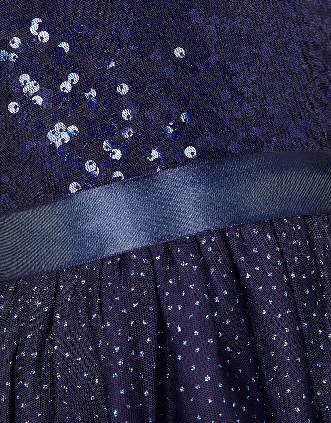 Baby Paige Sequin Dress, Blue (NAVY), large