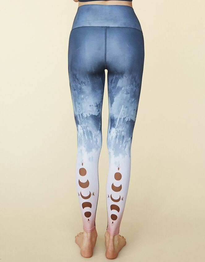 Moonchild New Elements Printed Legging, Blue (BLUE), large
