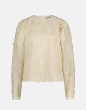 Fabienne Chapot Ida Embroidered Top, White (WHITE), large