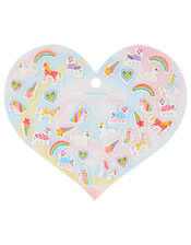 Unicorn Glow Fun Tear and Share Stickers, , large