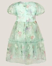 Joanna Butterfly Print Party Dress, Multi (MULTI), large