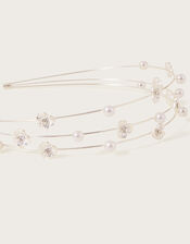 Diamante Multi Wire Headband, , large