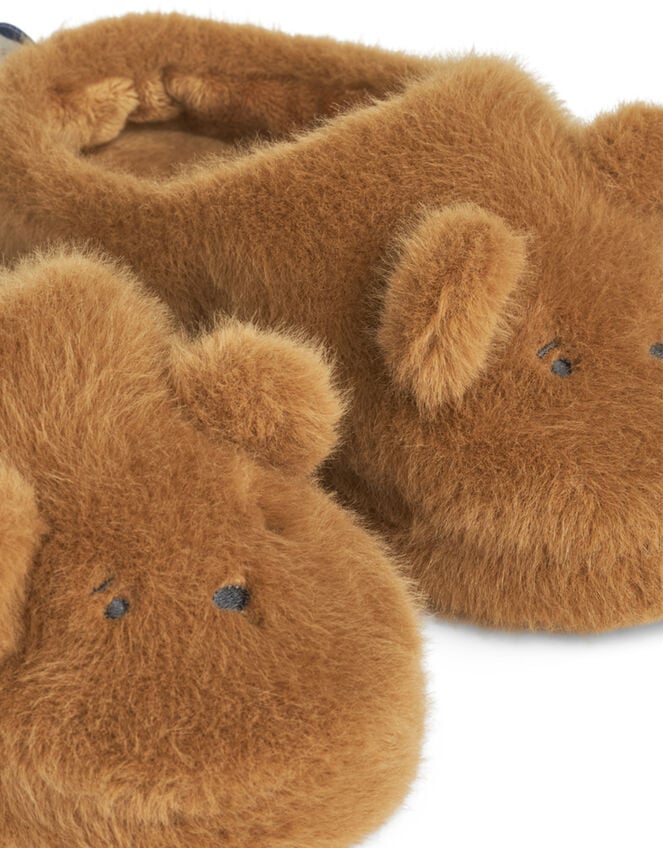 Liewood Bear Slippers, Brown (BROWN), large
