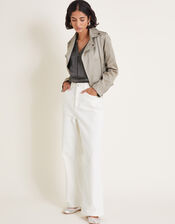 Wilde Sleeveless Satin Top, Gray (GREY), large