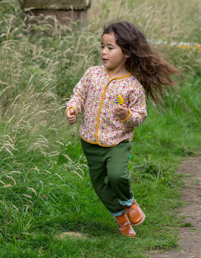 Little Green Radicals Ladybird Days Reversible Jacket, Multi (MULTI), large