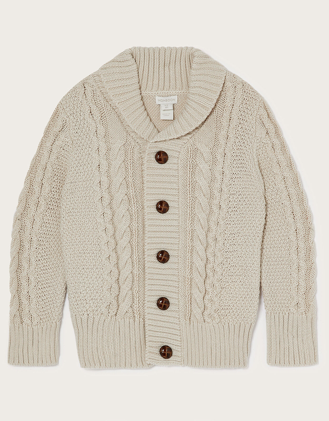 White outlet shawl cardigan