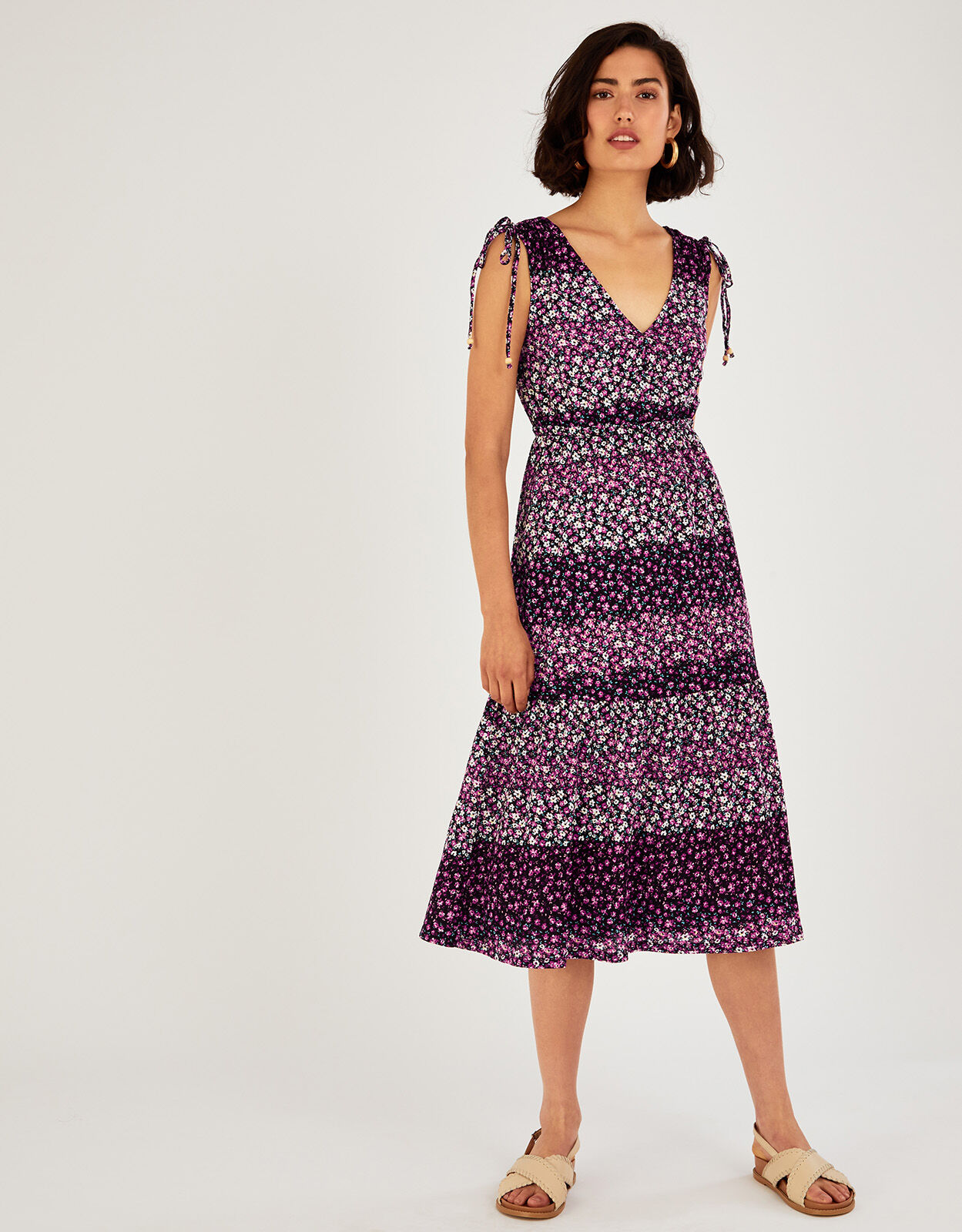 Midi sales ditsy dress
