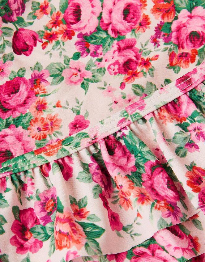 Floral UPF50+ Long Sleeve Swim Set, Pink (PINK), large