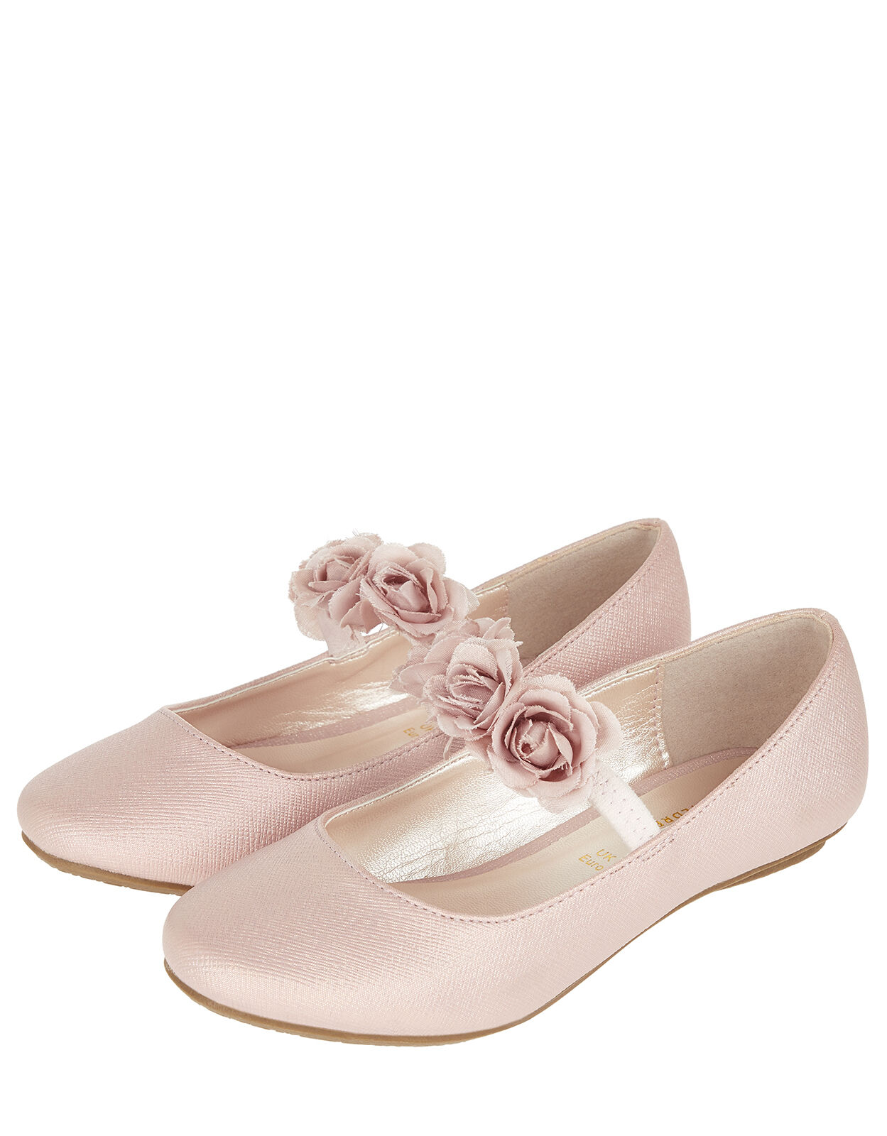 baby pink ballet flats