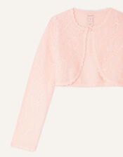 Lace Cardigan, Pink (PINK), large