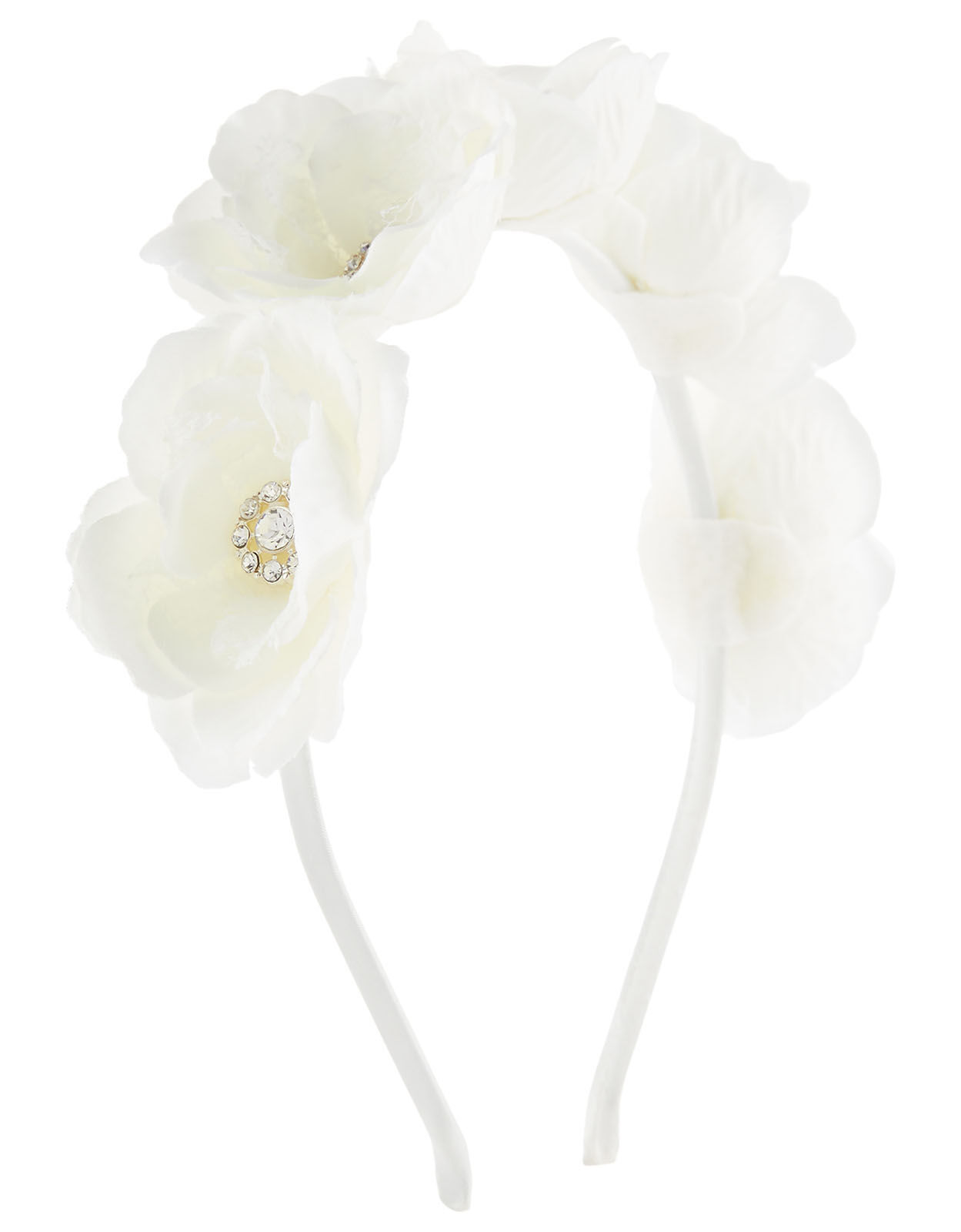Monsoon flower girl headband clearance